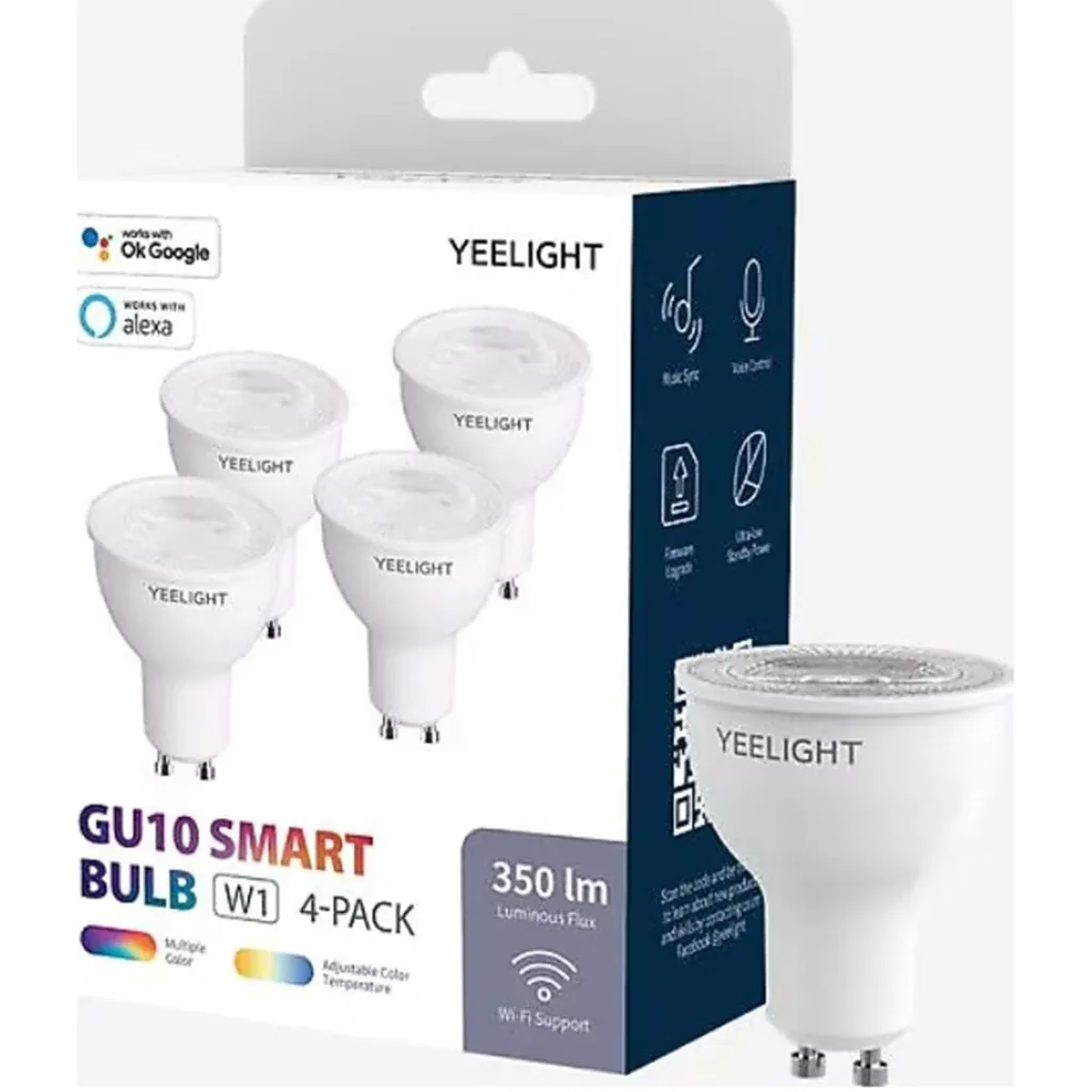 YEELİGHT GU10 SMART LED BULB W1 2