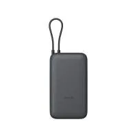 XİAOMİ 20000MAH DAHİLİ KABLOLU POWERBANK KOYU GRİ