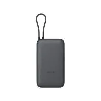 XİAOMİ 20000MAH DAHİLİ KABLOLU POWERBANK KOYU GRİ