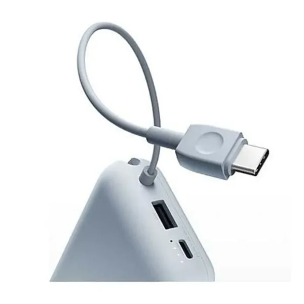 XİAOMİ POWERBANK 10000MAH DAHİLİ KABLOLU BUZ MAVİSİ GL 58478