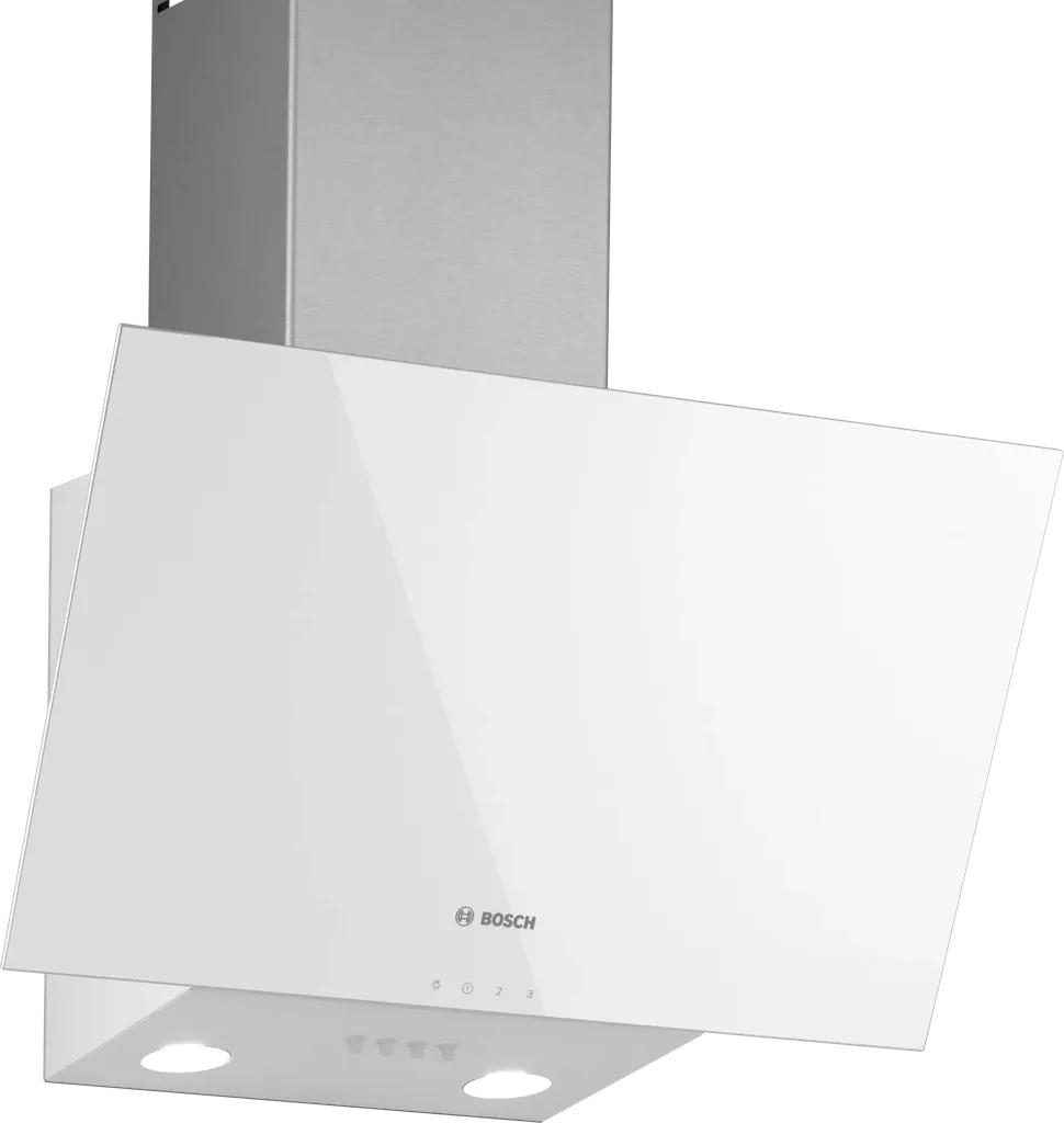 BOSCH DWK63PJ20T SERİE 2 DUVAR TİPİ DAVLUMBAZ 60CM BEYAZ RENK CAM YÜZEY 2