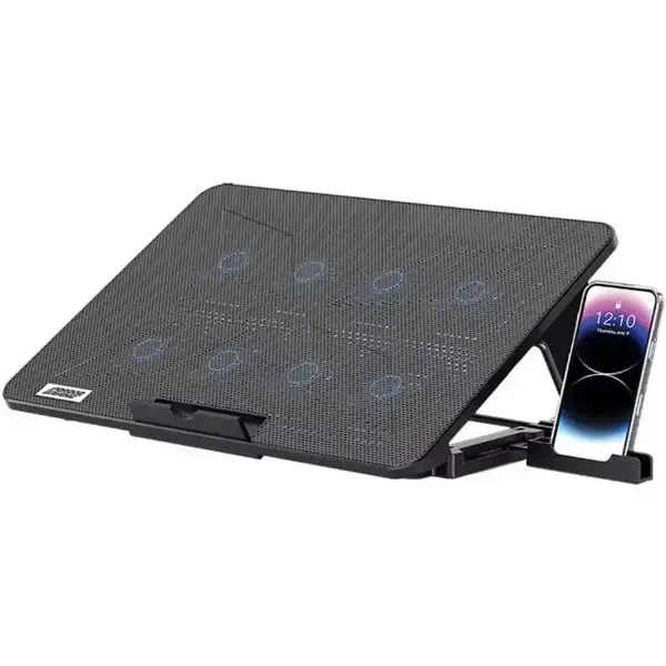 PORODO GAMİNG TELEFON TUTUCULU LAPTOP SOĞUTUCU STAND PDXF5CPBK 2