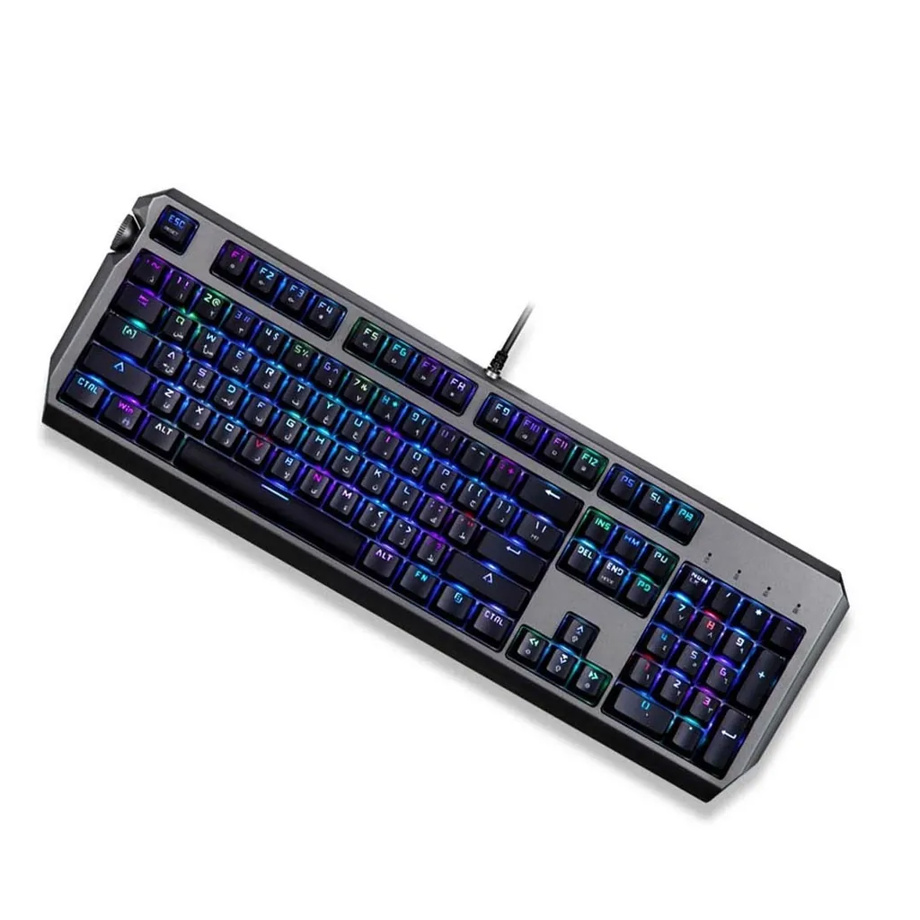 PORODO GAMİNG GATERON PRO SWİTCH (KIRMIZI) KABLOLU MEKANİK OYUNCU KLAVYESİ - SİYAH PDX219-RSW 2