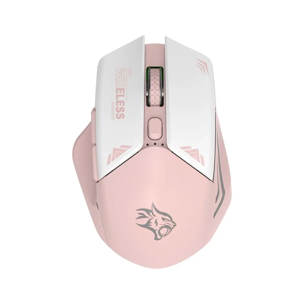 PORODO GAMİNG 2’Sİ 1 ARADA 2.4G KABLOSUZ MOUSE DPI 1600 - PEMBE PDX323-PK 2