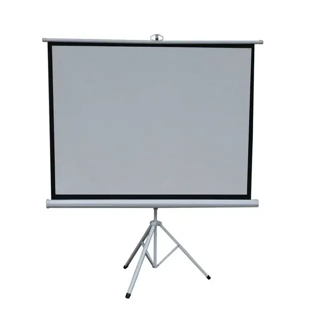 GREEN LİON 72” TRİPOD STANDLI TAŞINABİLİR PROJEKSİYON PERDESİ GNPTSD72MWH 2