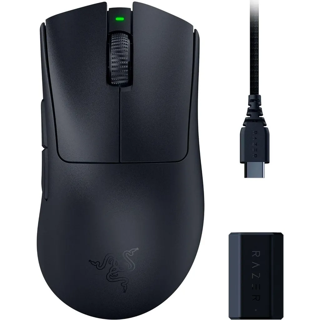 RAZER DEATHADDER V3 PRO RZ01-046330300 KABLOSUZ SİYAH MOUSE 3