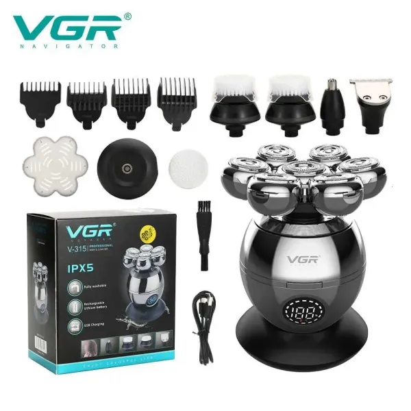 VGR V-315 SU GEÇİRMEZ 7 BAŞLIKLI TIRAŞ MAKİNESİ