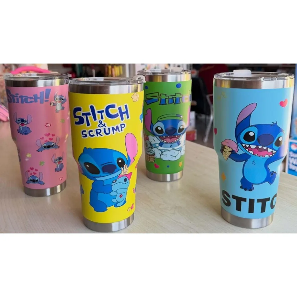 STİTCH ÇİZGİ KARAKTERLİ TERMOS 2
