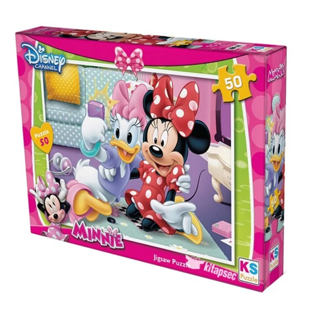 KS GAMES MİNNİE MOUSE PUZZLE 50 PARÇA 2