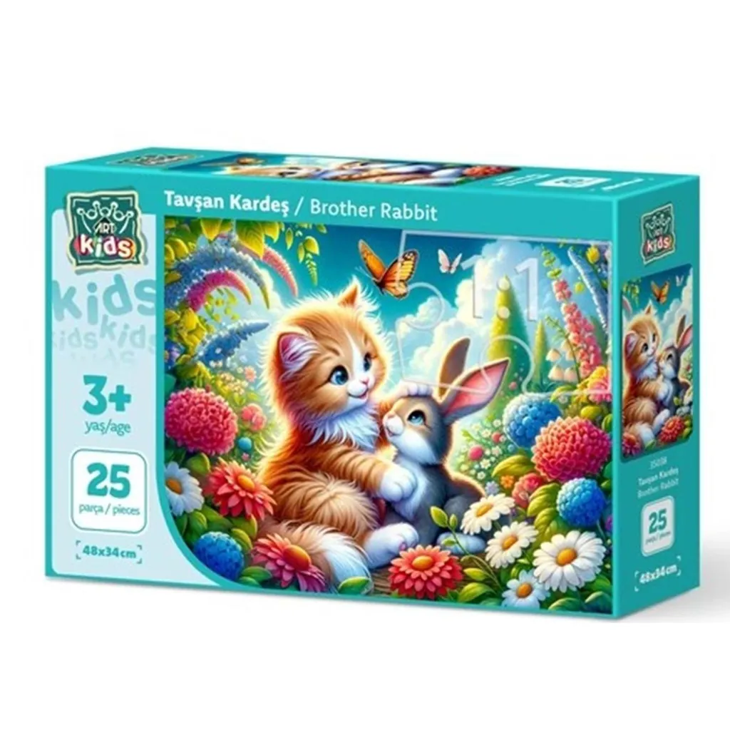 ART TAVŞAN KARDEŞ PUZZLE 25 PARÇA 2