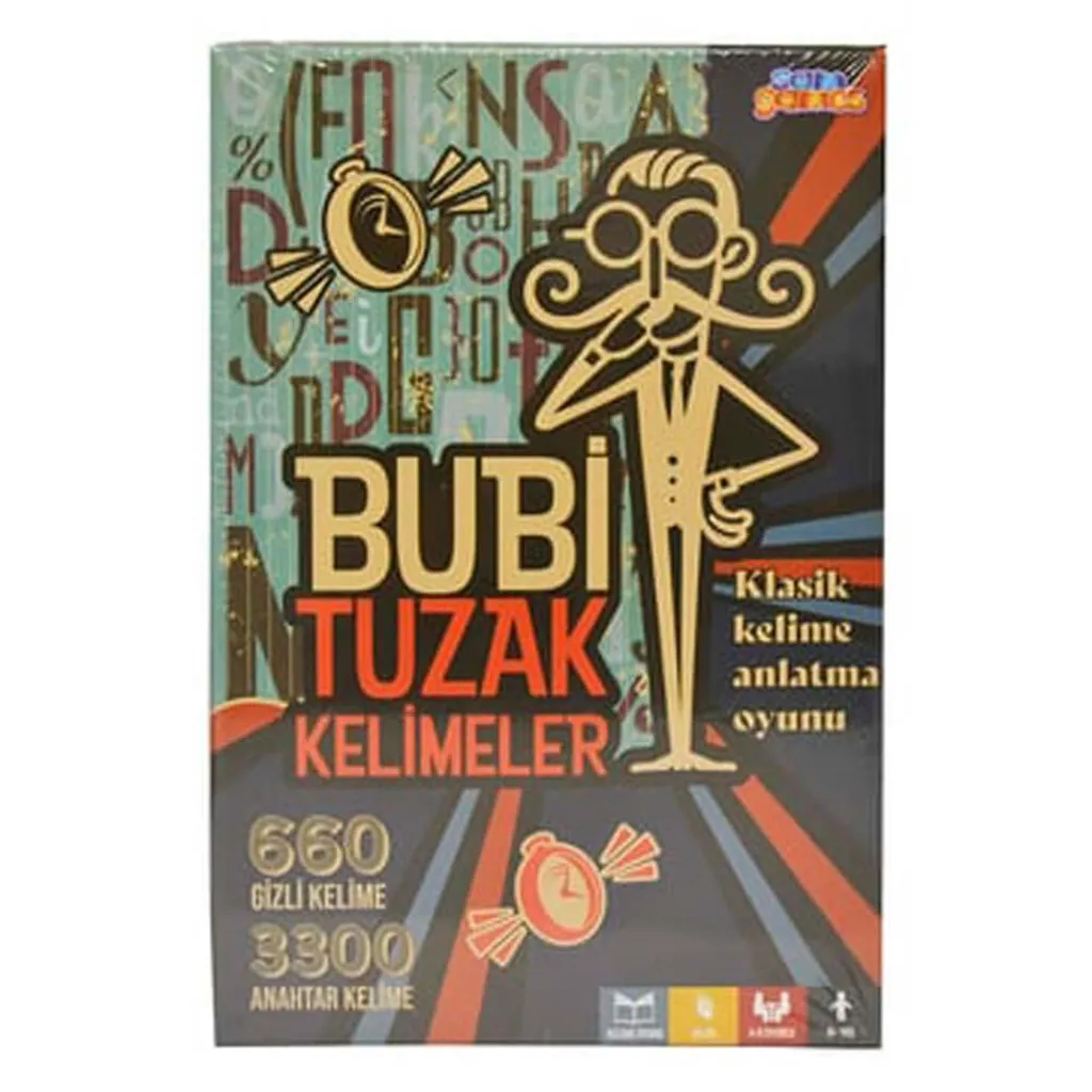 SAMGAMES BUBİ TUZAK KELİMELER KUTU OYUNU 3