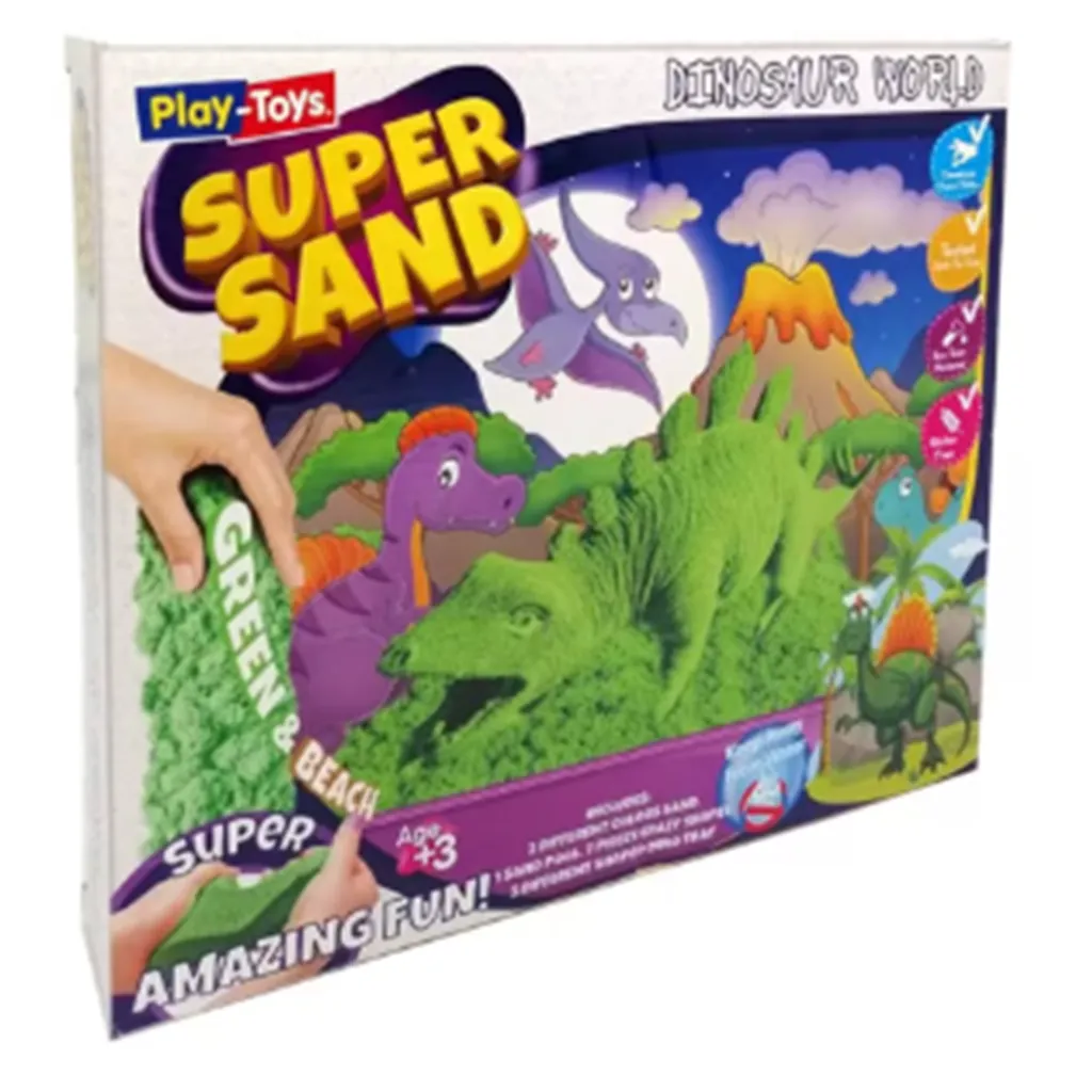 PLAY TOYS DİNOZOR OYUN KUMU SETİ