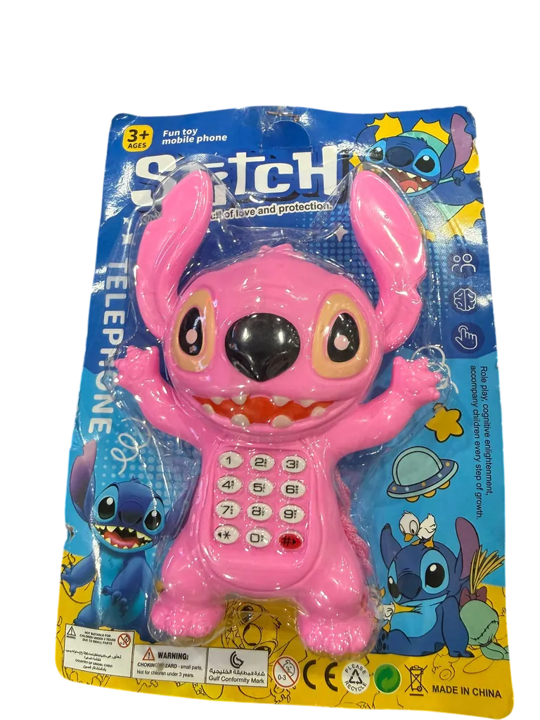 STİTCH ÇİZGİ KARAKTERLİ CEP TELEFONU 916 2