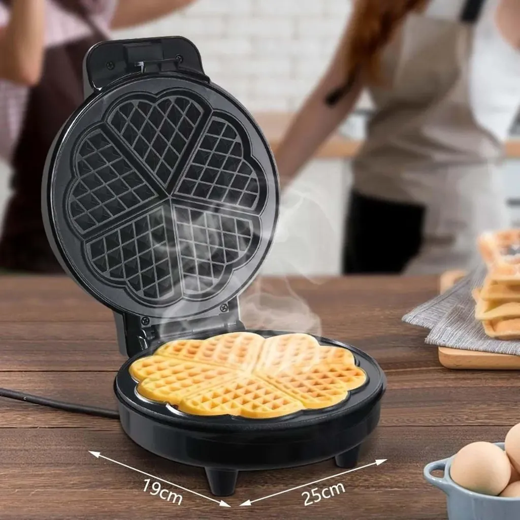 Winning Star ST-9366 Waffle Makinesi 1000W | Yapışmaz Kaplama Elektrikli Waffle Maker