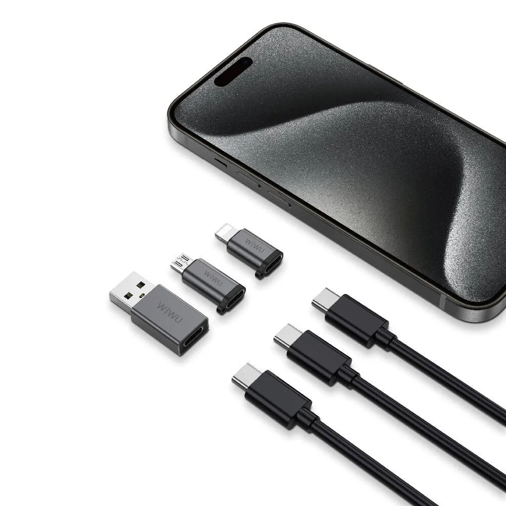 C031 WİWU CONCİSE SERİSİ 3 İN 1 TYPE-C ADAPTÖR PAKETİ 2
