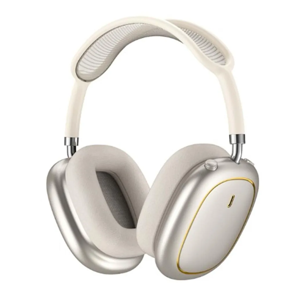TD18 WİWU AİRBUDS MAX KULAK ÜSTÜ BLUETOOTH KULAKLIK GOLD