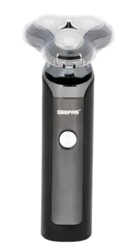 GEEPAS GSR57501 ŞARJLI ERKEK TIRAŞ MAKİNESİ - DÖNER BAŞLIKLI ISLAK KURU KULLANIM - LED EKRANLI VE USB ŞARJLI - GRİ 2
