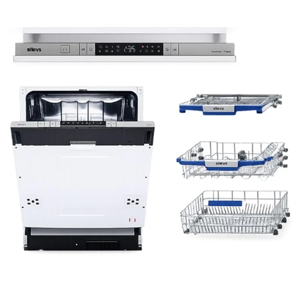 STİLEVS ANKASTRE BULAŞIK MAKİNESİ 8 PROGRAM İNOX ST-DW14LP801EU(C 2
