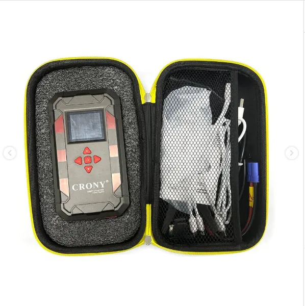 CRONY K16 OBD ARAÇ ARIZA TESPİT CİHAZLI TAKVİYE GÜÇ KAYNAĞI - 4'Ü 1 ARADA TAŞINABİLİR JUMP STARTER VE POWER BANK 2