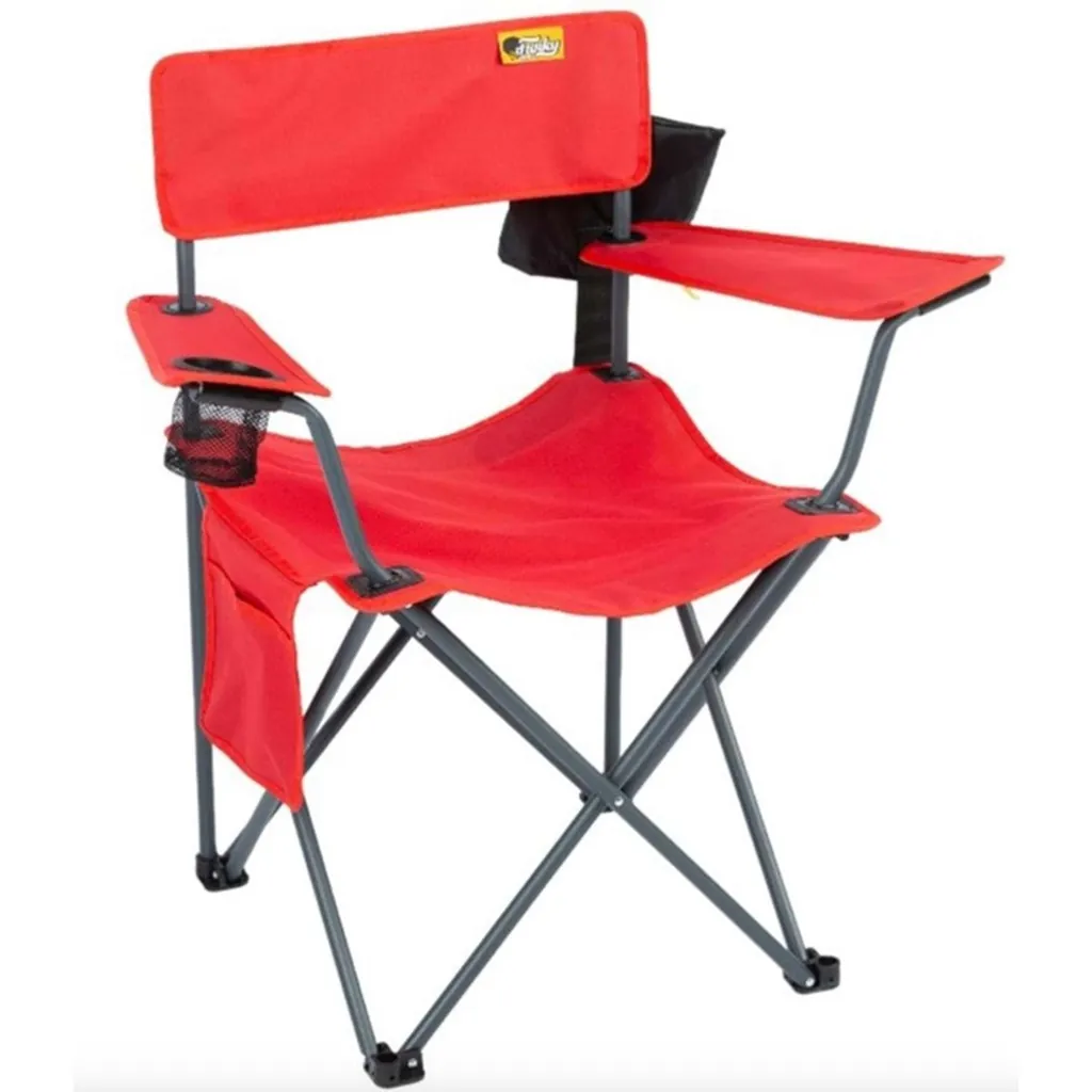 FUNKY CAMPER KAMP SANDALYESİ KIRMIZI 2