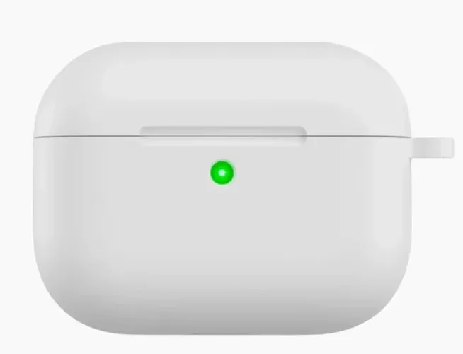 COTECİ AİRPODS PRO 3 SİLİKON KILIF BEYAZ 2