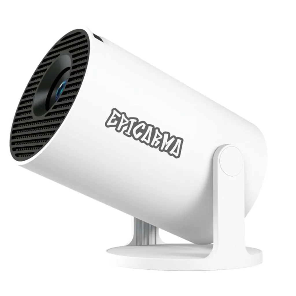 EPICARMA SMART MINI PROJECTOR ANDROID 14 İŞLETİM SİSTEMLİ 4K DESTEKLİ 180° DÖNEBİLEN TAŞINABİLİR SİNEMA PROJEKSİYON CİHAZI 3