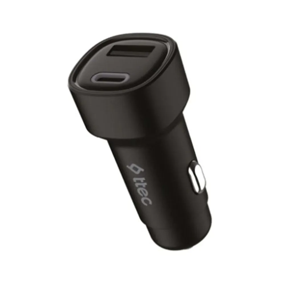 TTEC SMARTCHARGE DUO 3.1A ARAÇ ŞARJ ALETİ USB-C+USB-A 2CKS35S