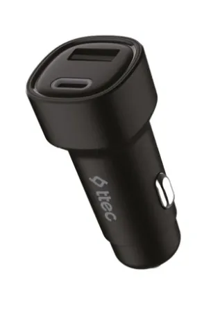 TTEC SMARTCHARGE DUO 3.1A ARAÇ ŞARJ ALETİ USB-C+USB-A 2CKS35S 3