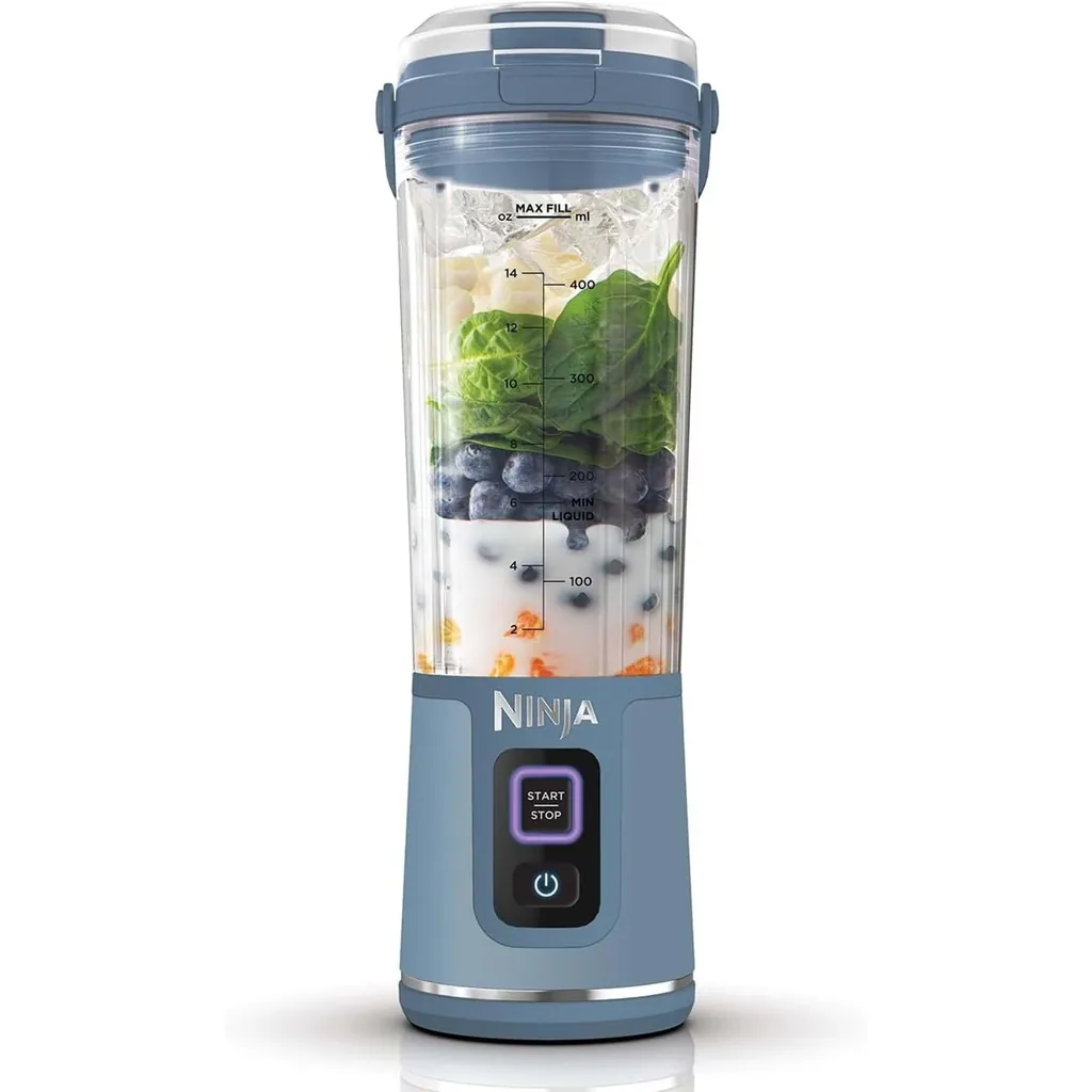 NINJA BLAST BC151EUNV TAŞINABİLİR ŞARJLI BLENDER MAVİ 3