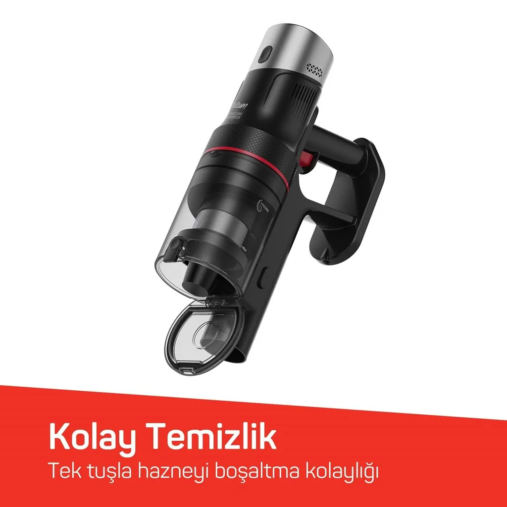 ARZUM AR4211 MAGICLEAN FLEXBİN ŞARJLI DİKEY SÜPÜRGE 5