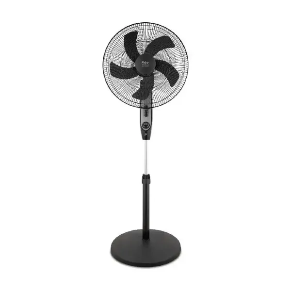 FAKIR SV 1060 AYAKLI VANTİLATÖR - 60W GÜÇLÜ MOTOR - ZAMANLAYICI ÖZELLİKLİ VE 3 KADEMELİ HIZ AYARLI STAND FAN - SİYAH