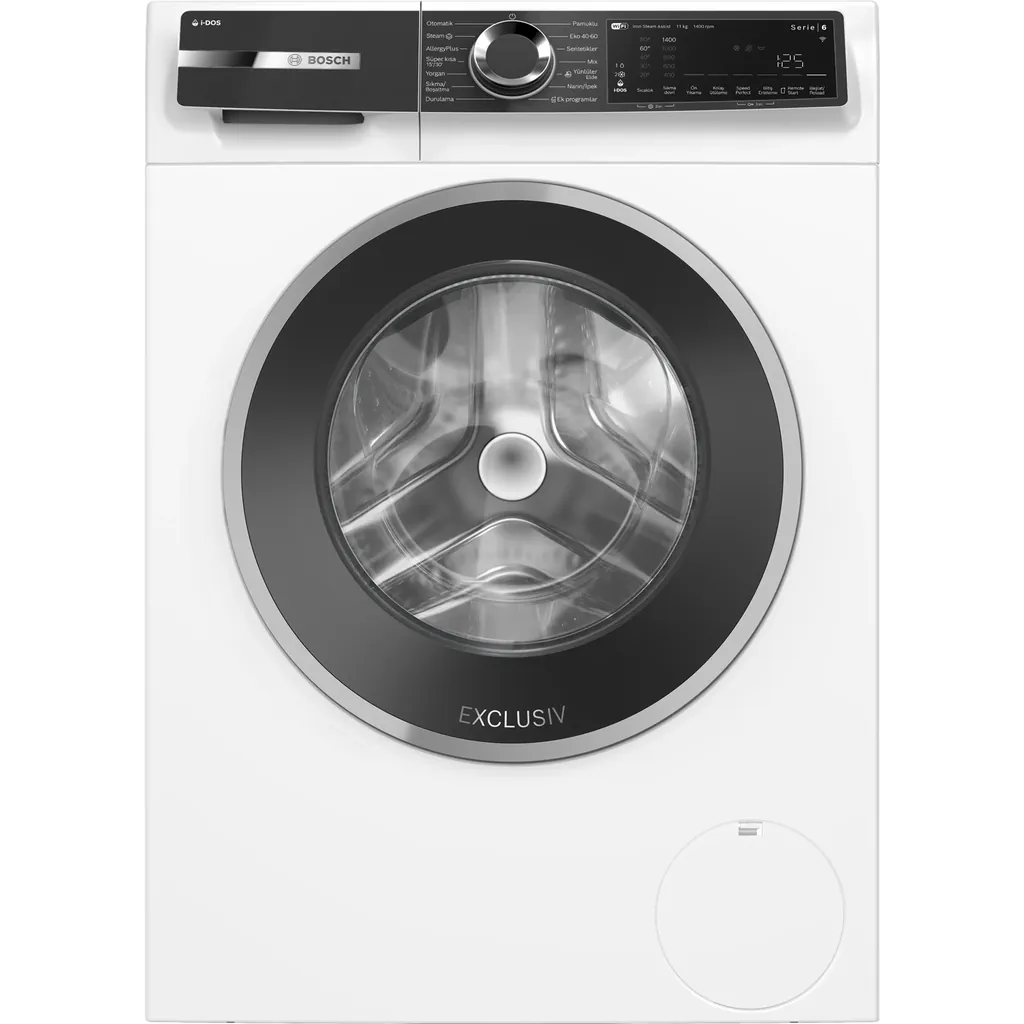 BOSCH WGK264F0TR SERİ6 11KG BEYAZ ÇAMAŞIR MAKİNESİ 2