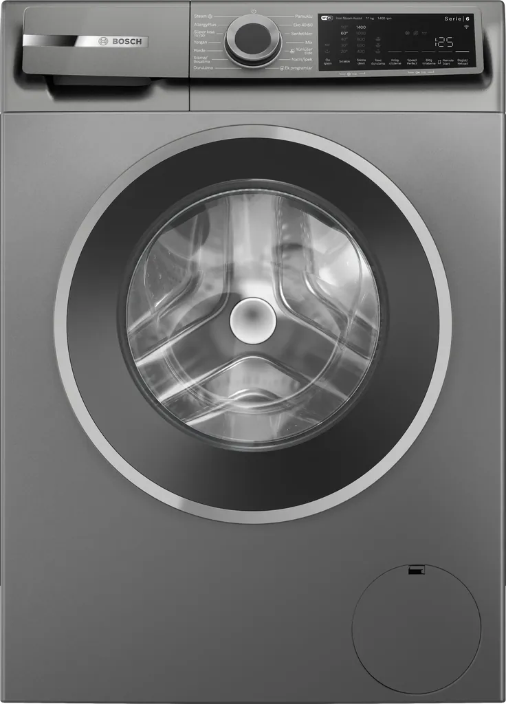 BOSCH WGK264ZRTR SERİ6 11KG ANTRASİT ÇAMAŞIR MAKİNESİ
