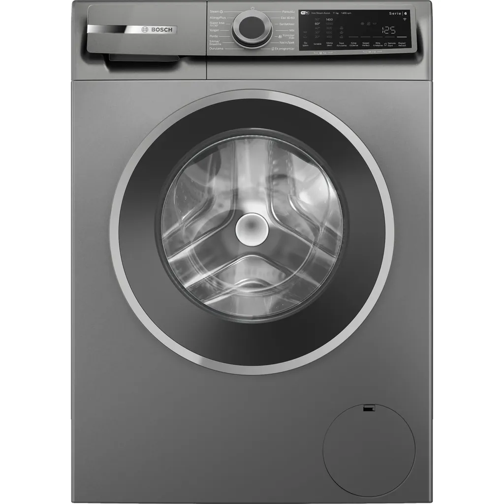 BOSCH WGK264ZRTR SERİ6 11KG ANTRASİT ÇAMAŞIR MAKİNESİ 2