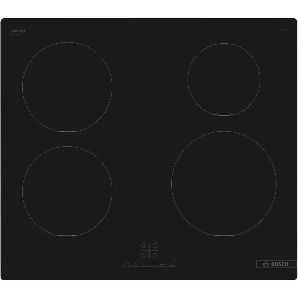 BOSCH PUE611BB5B SERİ8 SİYAH CAM İNDÜKSİYONLU OCAK