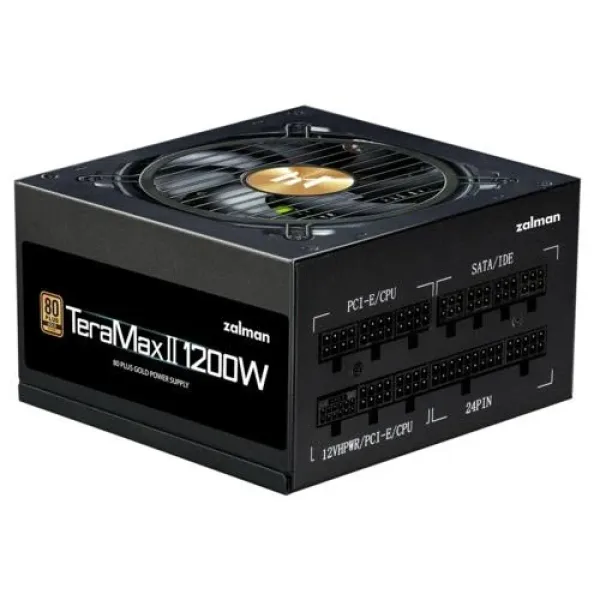 Power Supply Zalman 1200W Zm1200-Tmx2 80+ Gold Full Moduler Gen 5