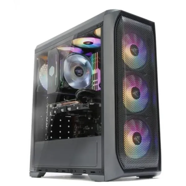 Kasa Zalman N5Mf 4Rgb Fan Atx Kasa Sıyah 600W