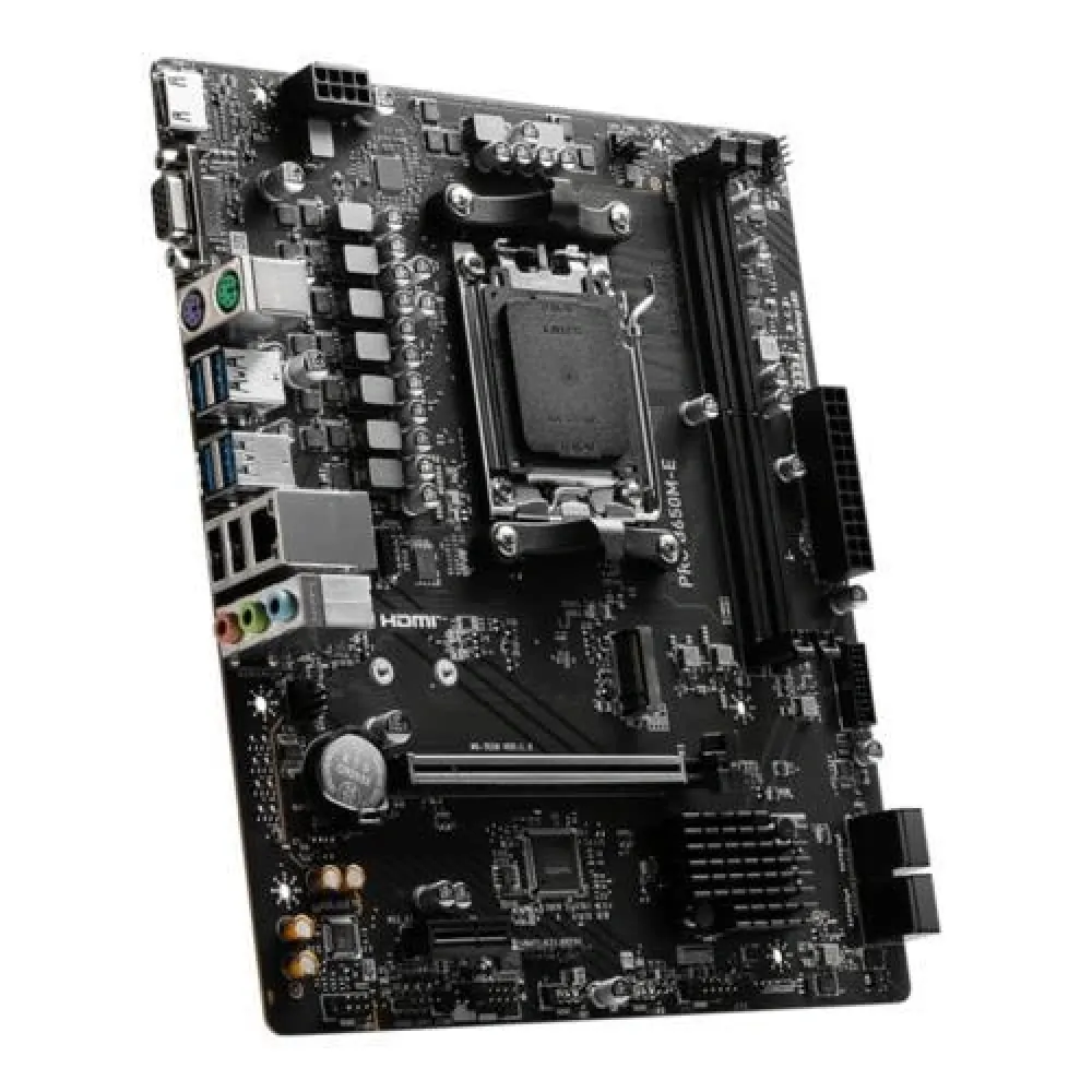 ANAKART MSI PRO B650M-E DDR5 M.2 6800(OC) mATX AM5 3