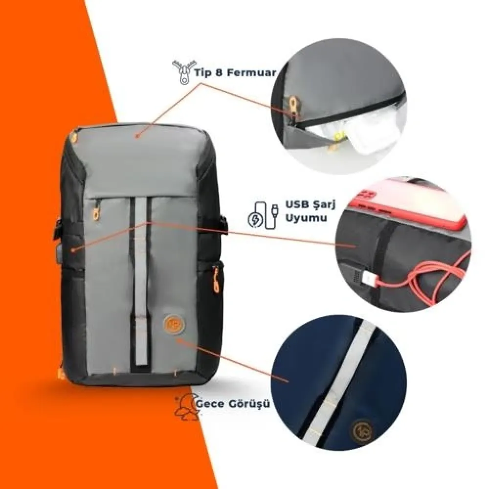 ÇANTA NPO ADVENTURE SPORT 25lt SMART OUTDOOR 16" 2