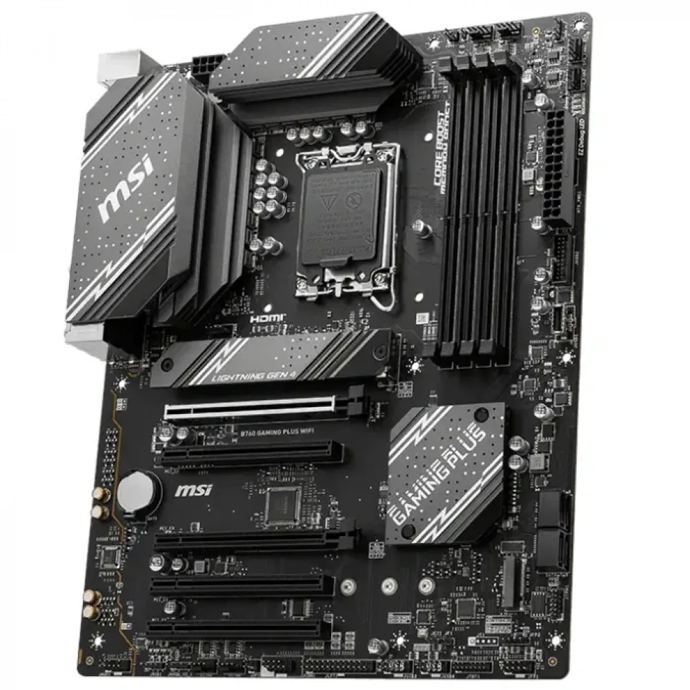 Msi B760 Gaming Plus Wifi Ddr5 6800(Oc) Usb3.2 Wi-Fi 6E Atx 1700p