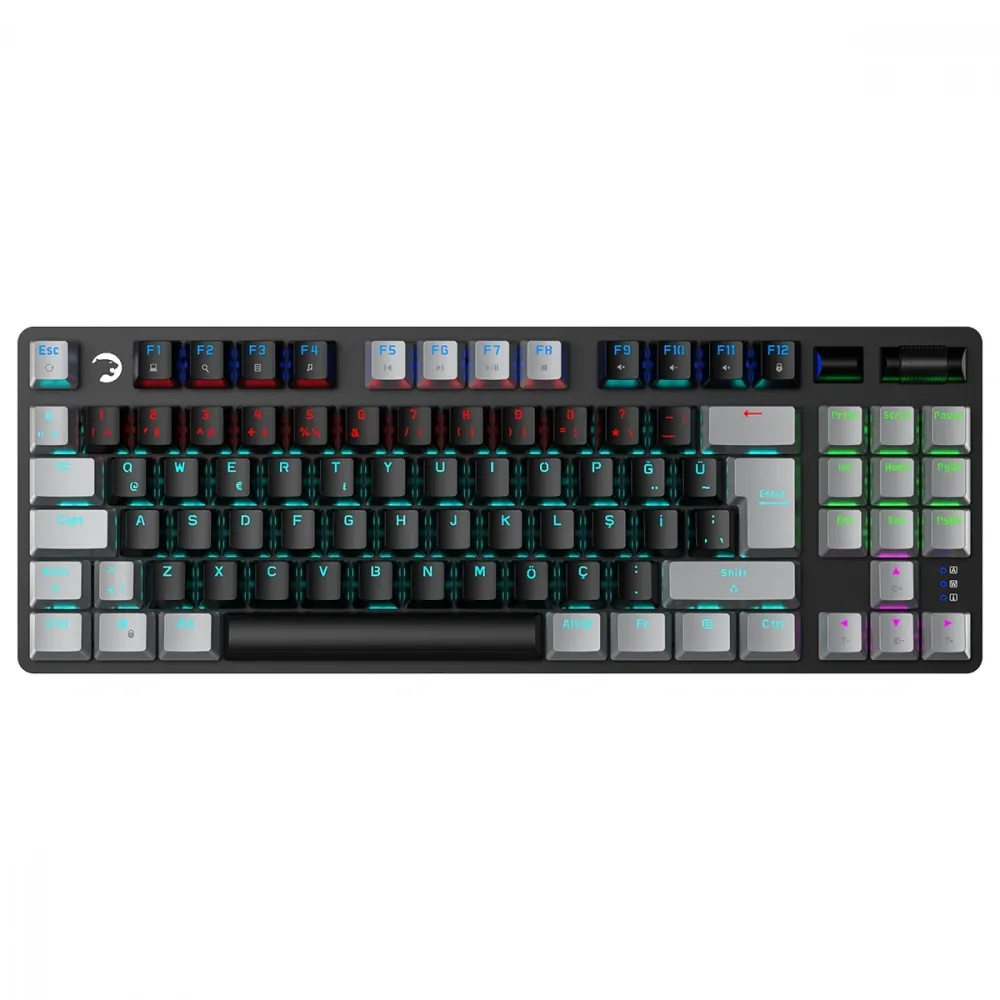 Klavye Gamepower Eva 5 Blue Switch 88 Tuş Mekanik Tr Layout 3