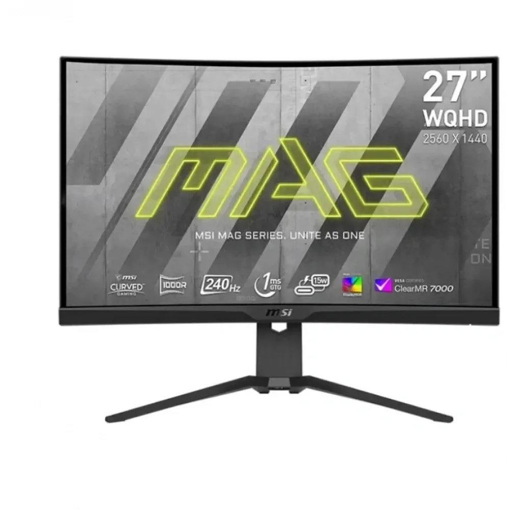 Msi 27" G275Cqrxf Curved 1000R Rapıd Va 240Hz 1Ms 2560X1440 2