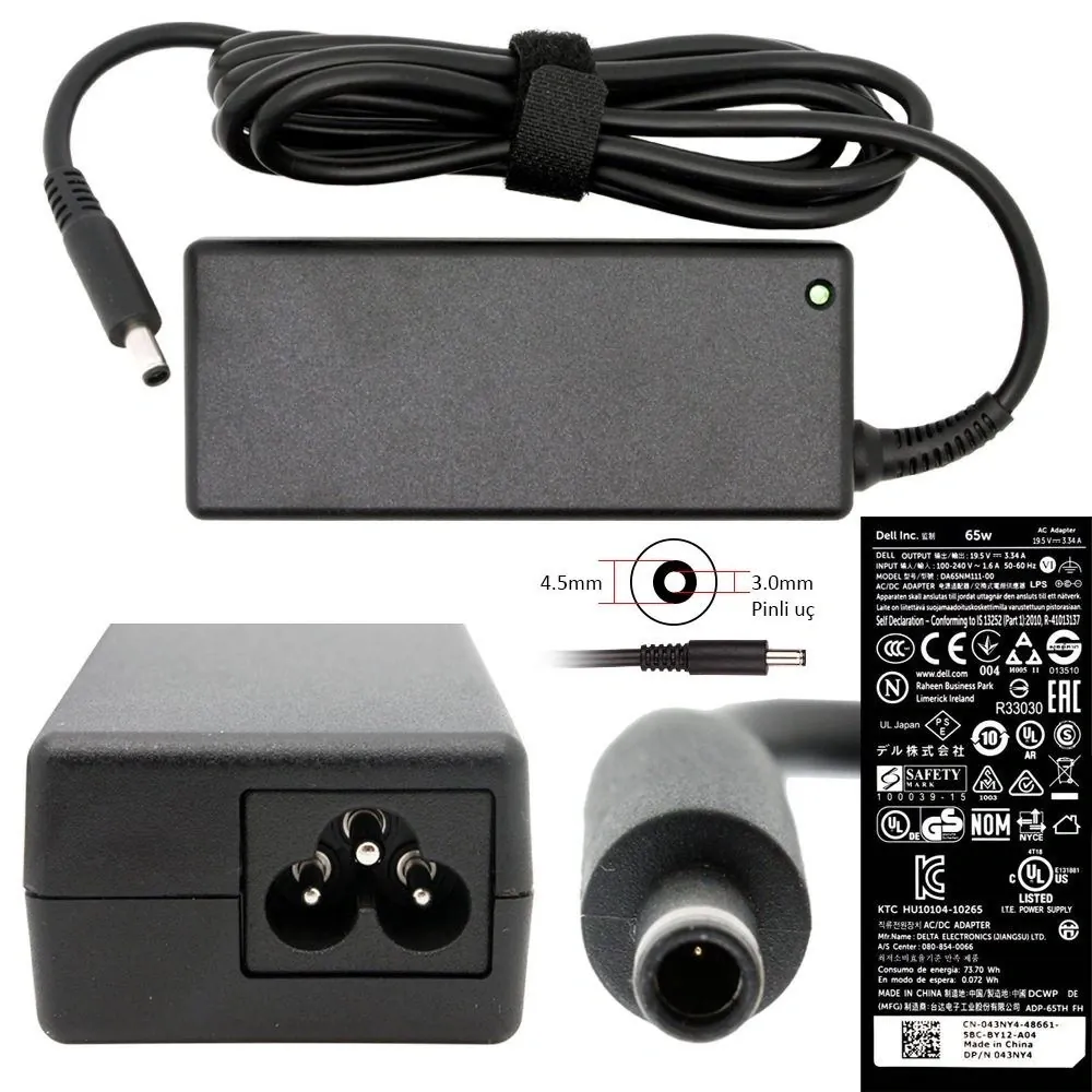 ADAPTOR DCA-DL010 19.5V 3.34A 65W 4.5mm x 3.0mm