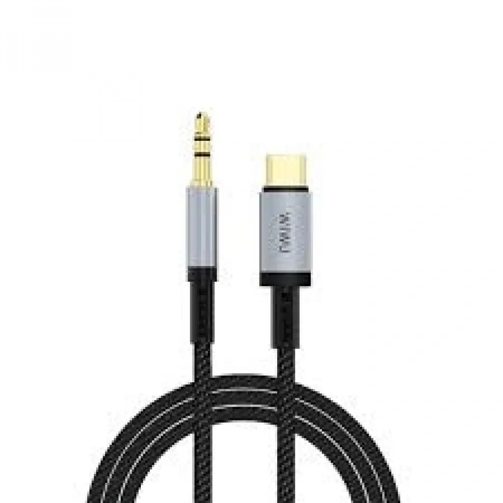 Kablo Wıwu C048T Type-C To Aux 1.5Mt Black