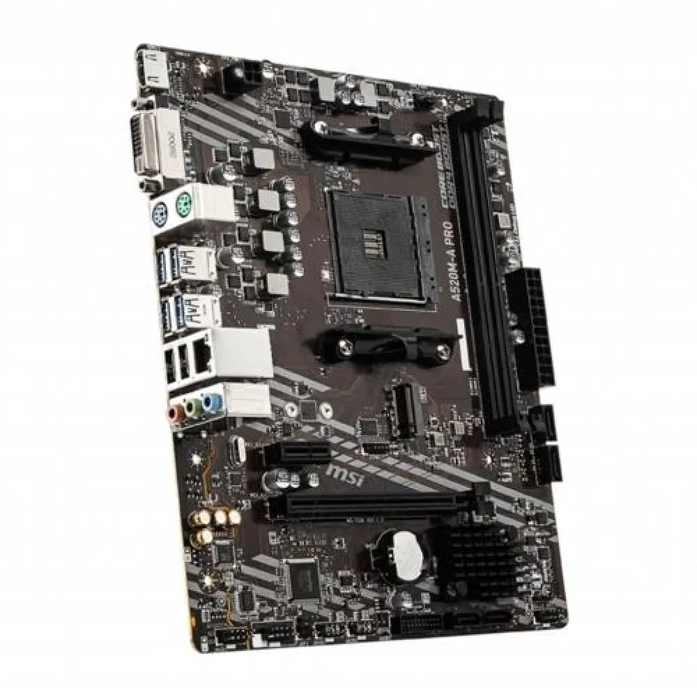 Anakart Msi A520M-A Pro Ddr4 S+V+Gl Am4 3