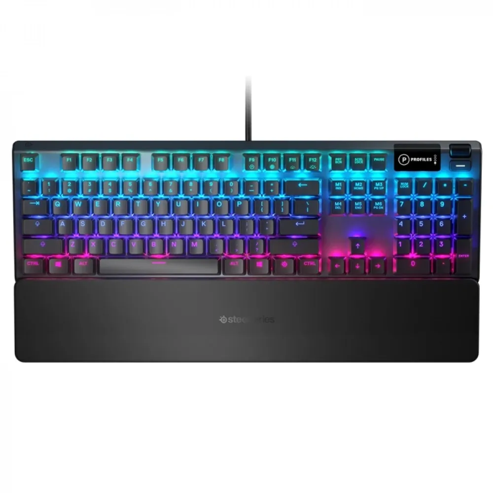 Klavye SteelSeries Apex 5 SSK64538 RGB Blue Switch Hibrit TR LAYOUT 4