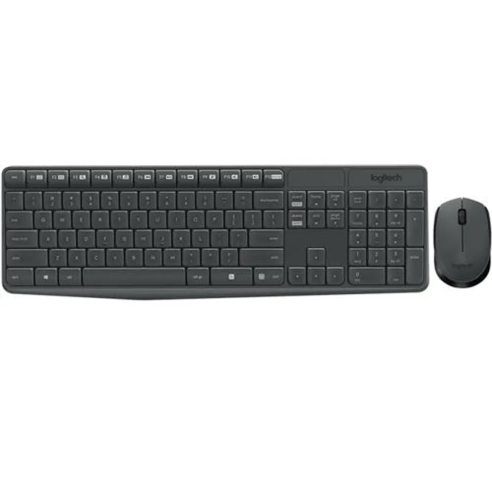 Kablosuz KlavyeMouse Logitech Mk235 920-007925 Tr Layout 2