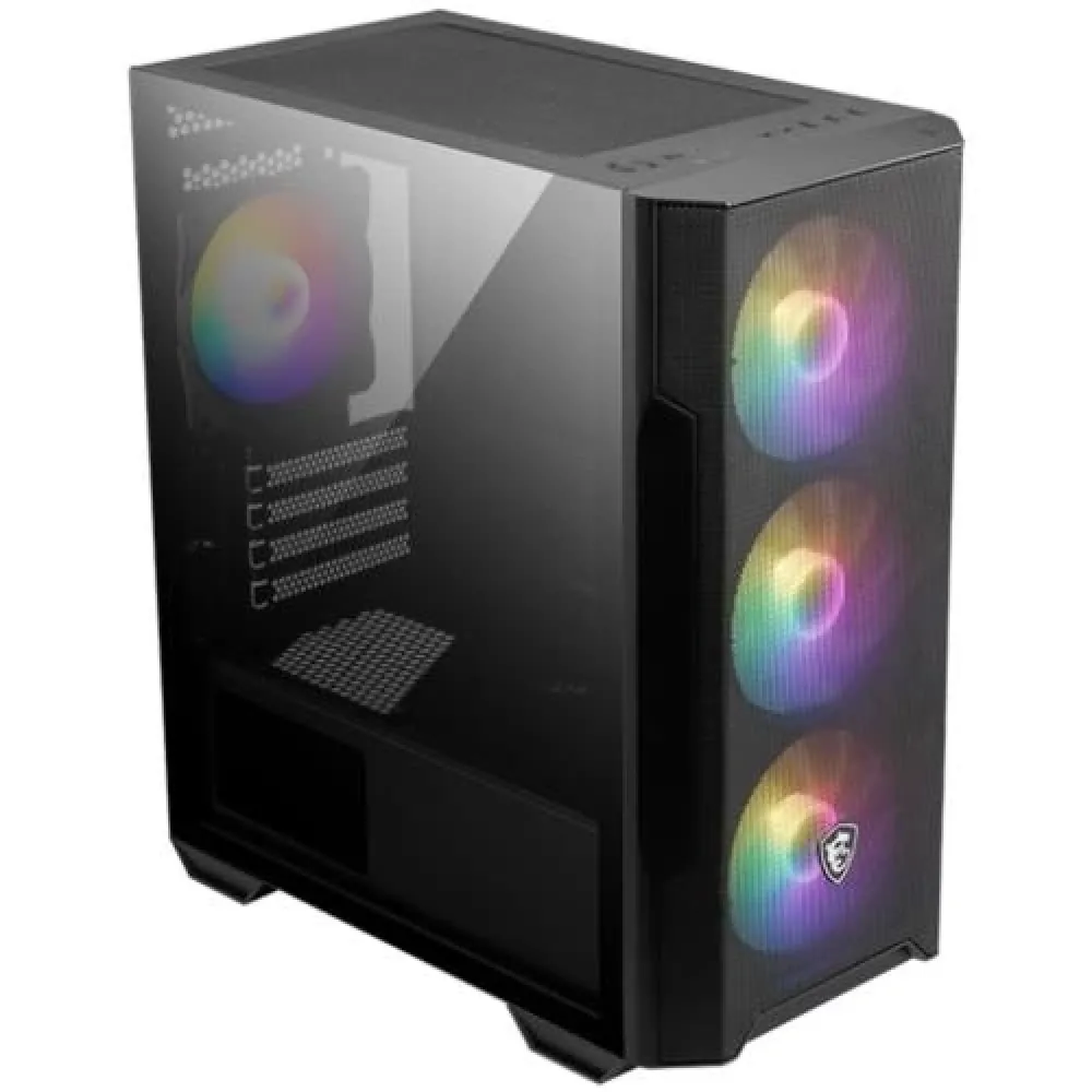 Msi Mag Forge M100R Mesh 4x120mm ARGB Fan USB 3.2 Siyah Micro-ATX 3