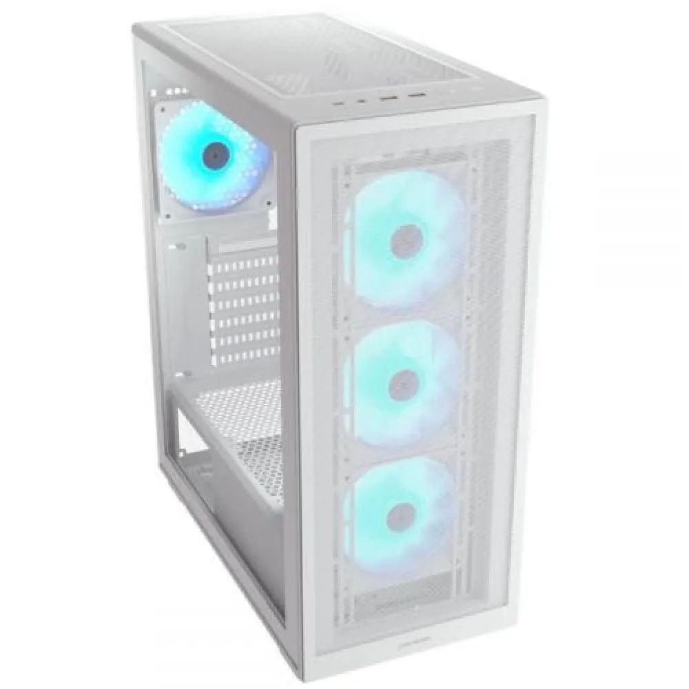 Kasa Cougar Mx220 4X Argb Mid Tower Beyaz 4
