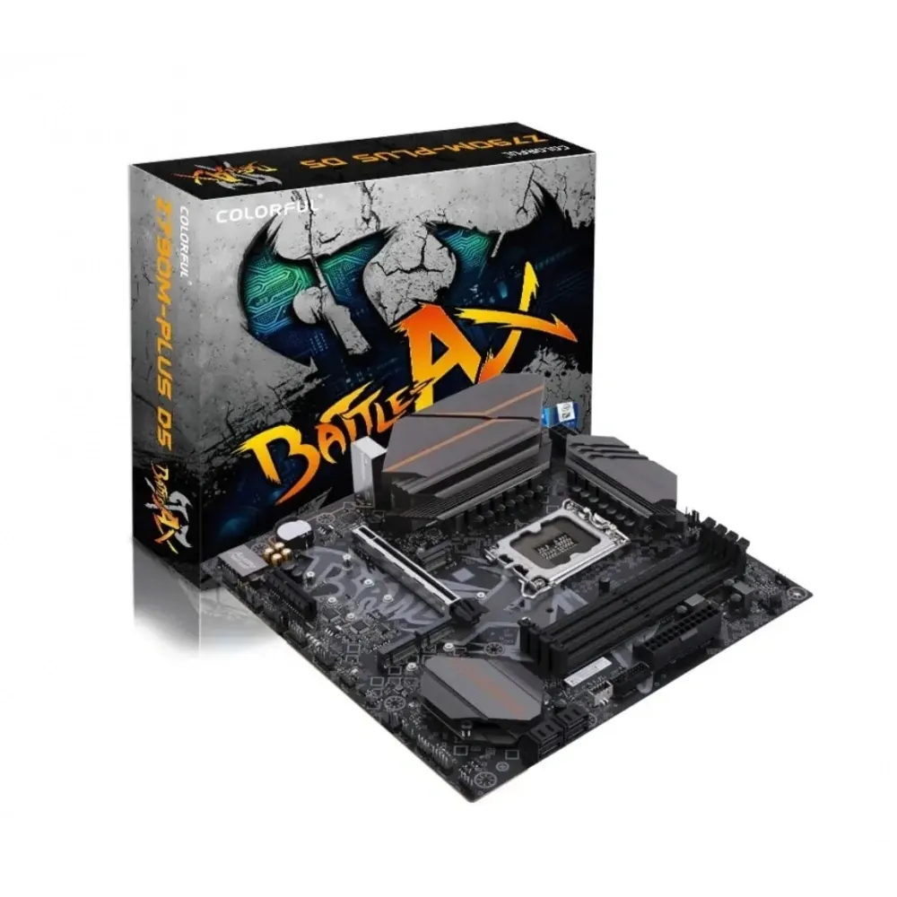 ANAKART COLORFUL BATTLE-AX Z790M PLUS D5 V20 DDR5 ATX 1700p 3